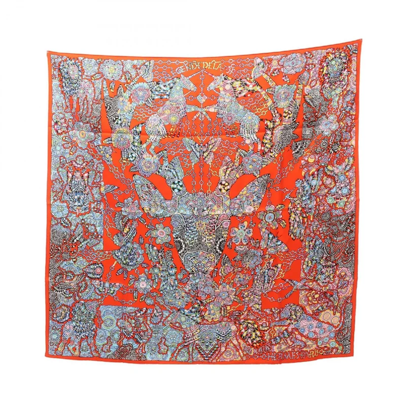 Scarves with glitter sequins -Hermes   Silk Scarf (Pre-Owned)