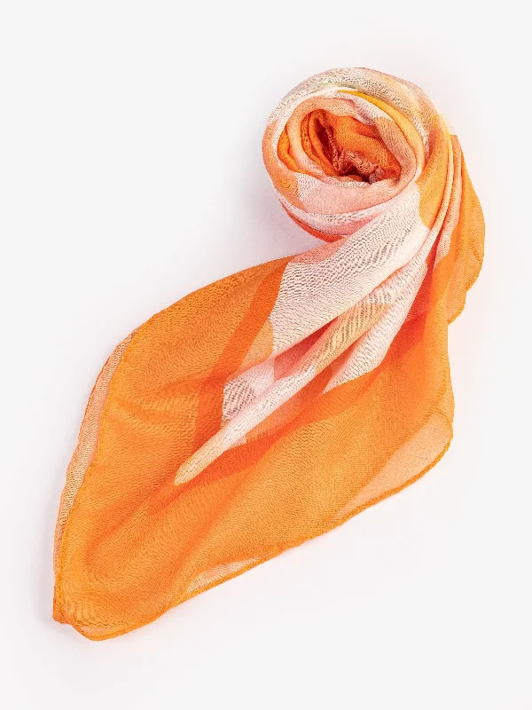 Shawls with lightweight silk-Printed Viscose Scarf