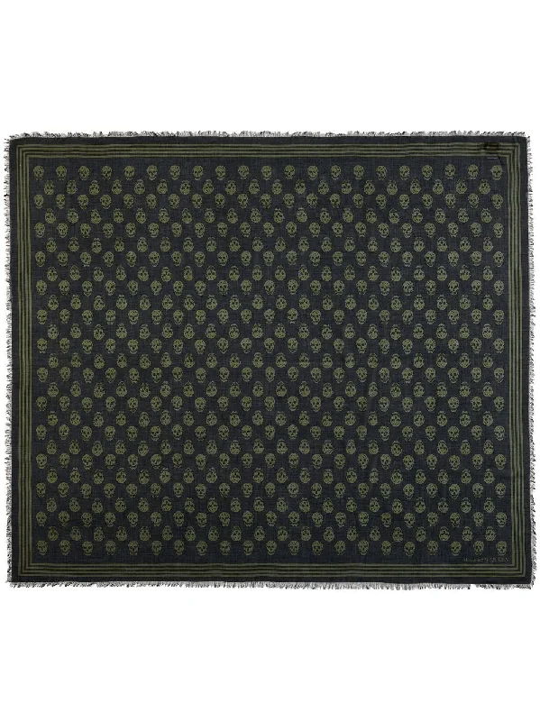 Mens Scarf Sports-Alexander Mcqueen Men's Scarfs