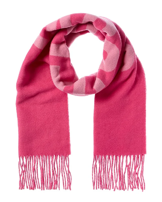 Scarves with paisley prints -Jacquemus L'écharpe Wool Scarf