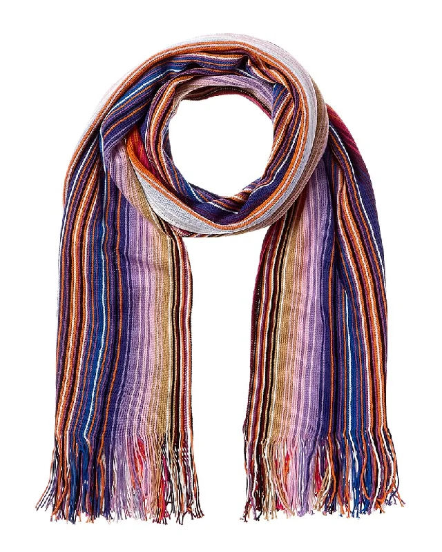 Scarves with patchwork designs -Missoni Wool-Blend Scarf