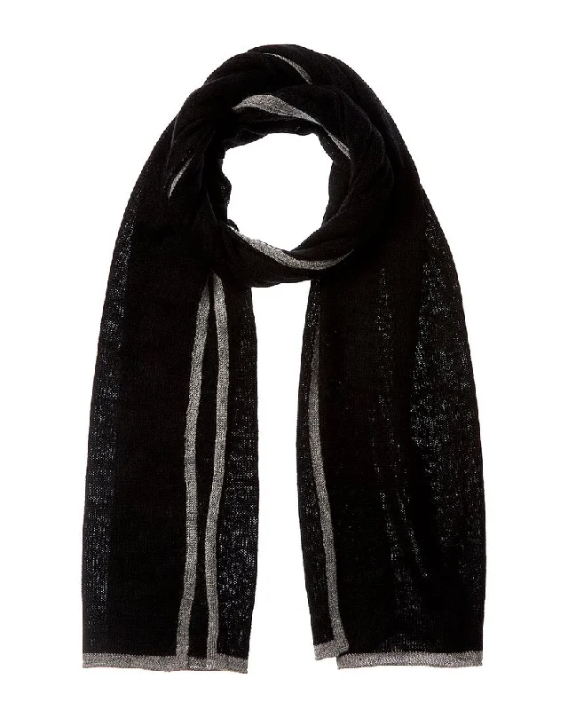 Scarves with initial monograms -J.McLaughlin Millie Cashmere Scarf