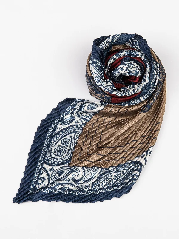 Shawls for fall evenings-Crush Neck Scarf