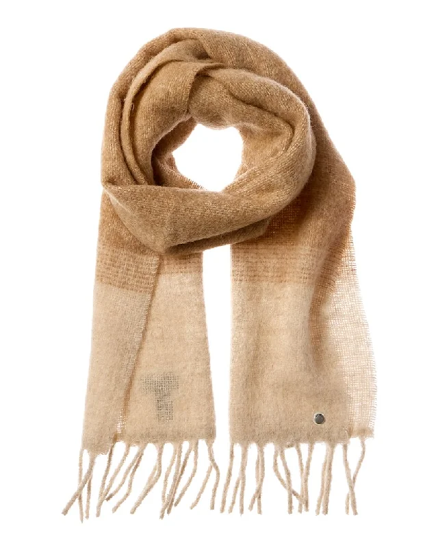 Scarves in vivid florals -rag & bone Shire Ombre Wool-Blend Scarf