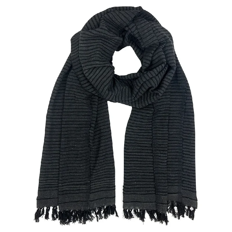 Scarves for yoga -Ethiopian Stripe Wrap Scarf