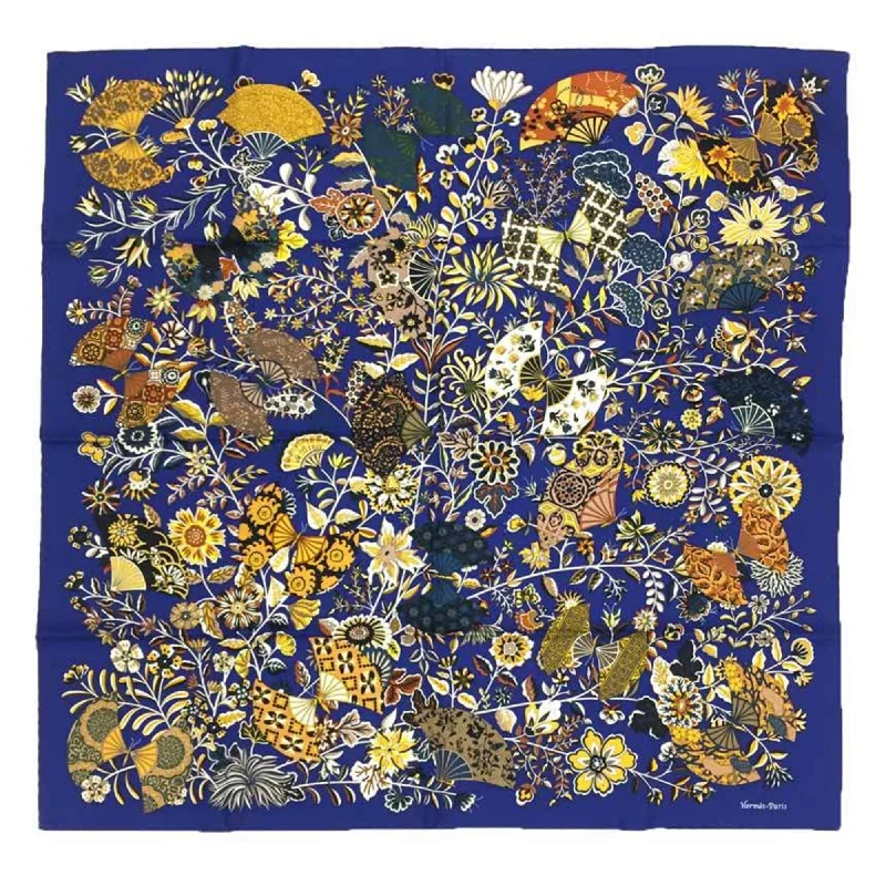 Scarves for casual outfits -Hermes  Silk Scarf (Pre-Owned)