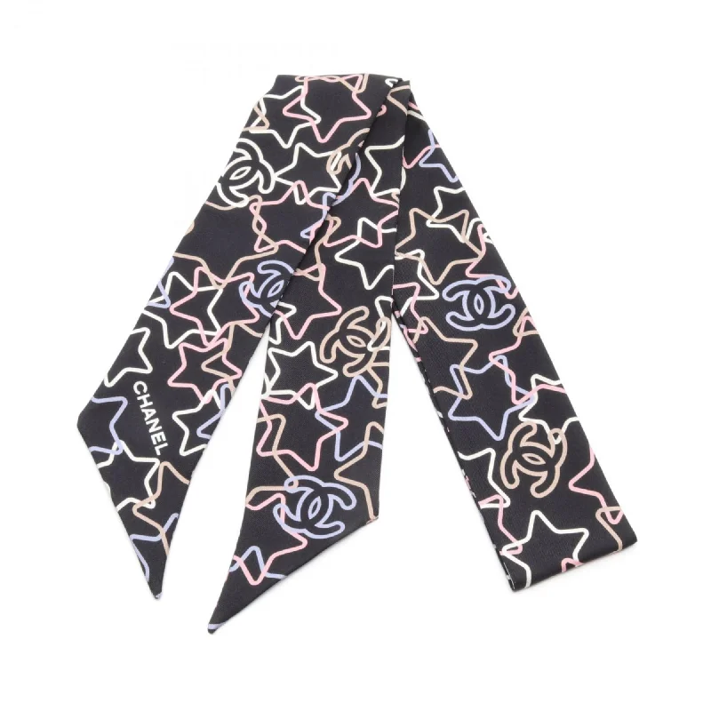 Scarves for holiday parties -Chanel   Silk Scarf (Pre-Owned)