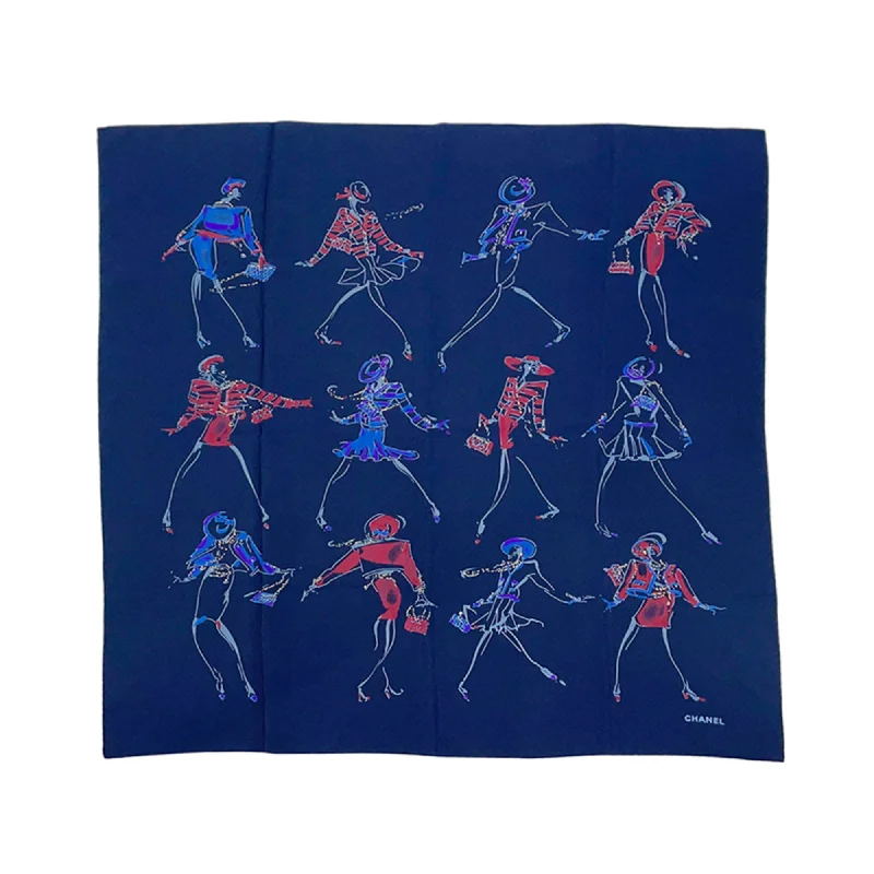 Scarves for night walks -Chanel  Silk Scarf (Pre-Owned)