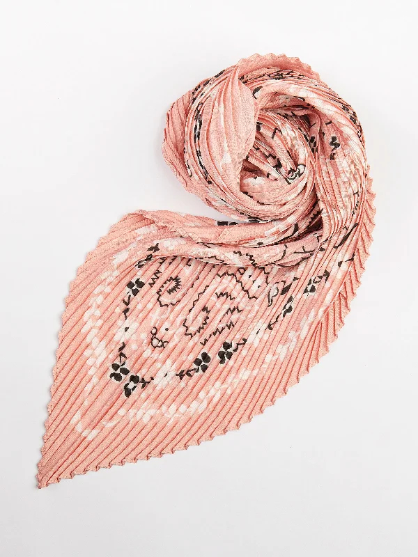 Shawls for cold evenings-Crush Neck Scarf