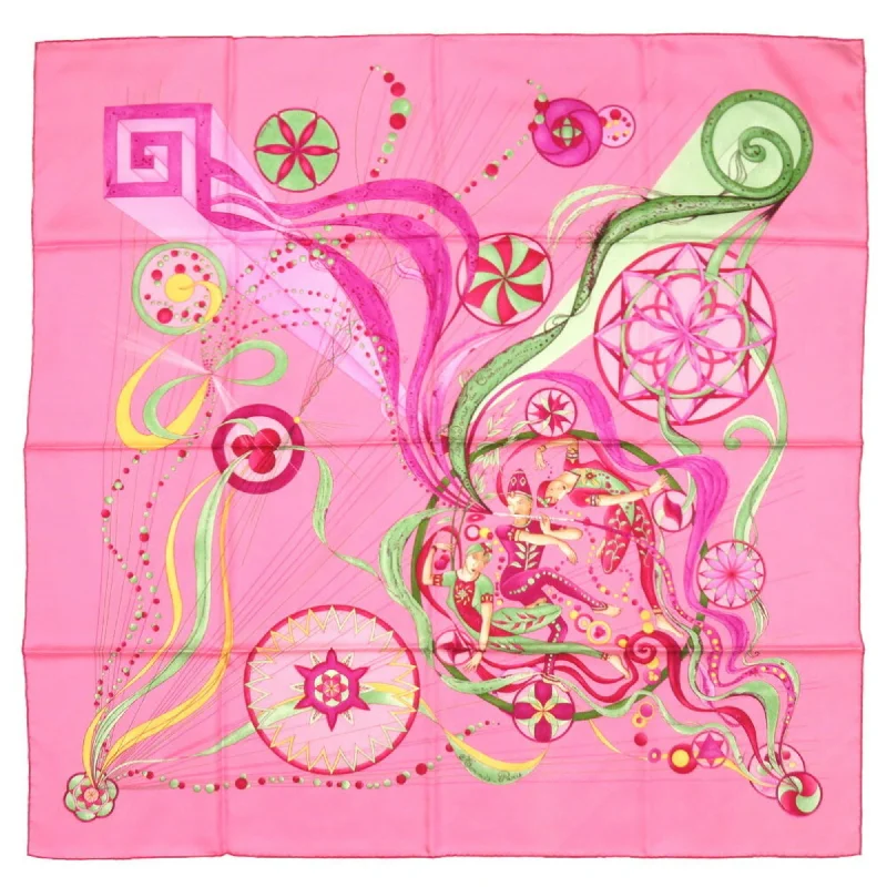 Scarves for stylish moms -Hermes  Silk Scarf (Pre-Owned)