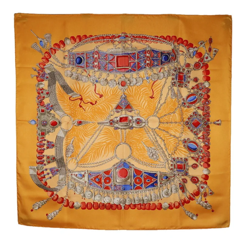 Scarves with modern twists -Hermes   Silk Scarf (Pre-Owned)