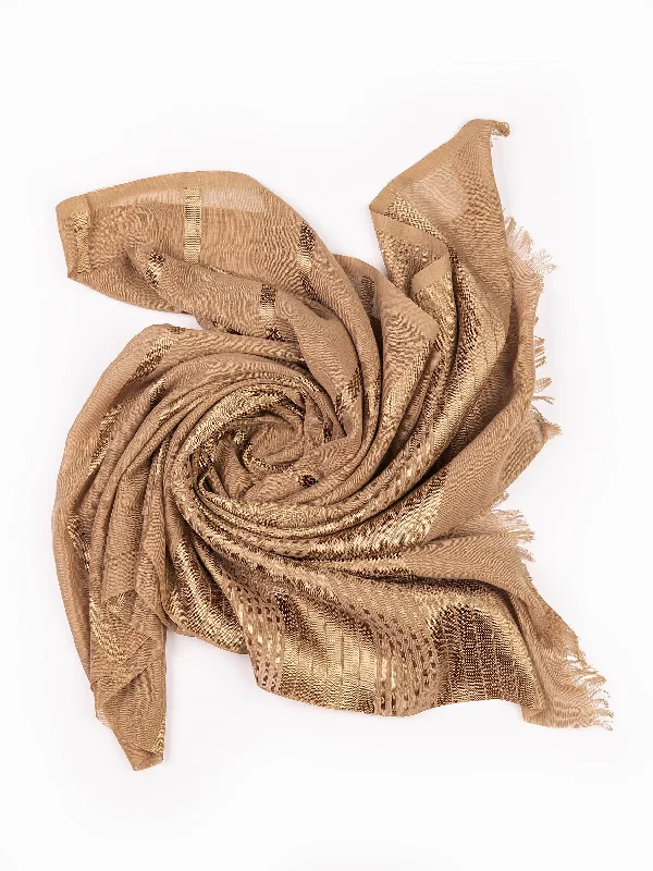 Shawls with modern hues-Dyed Viscose Scarf