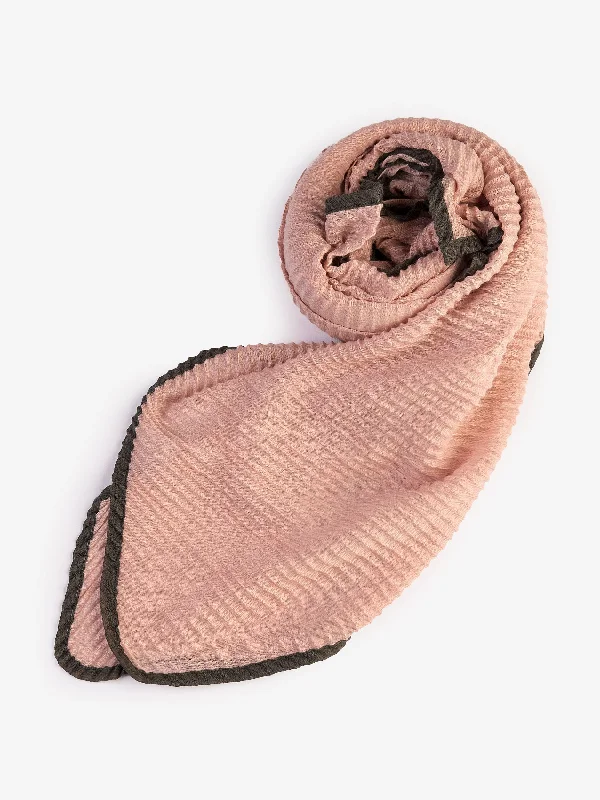 Shawls for cold nights-Dyed Crush Viscose Scarf