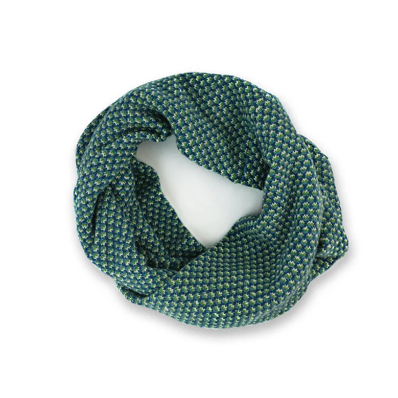 Scarves with lace trim -SCARVES - LOOP'D'LOOP SNOOD - PREMIUM AUSTRALIAN LAMBSWOOL