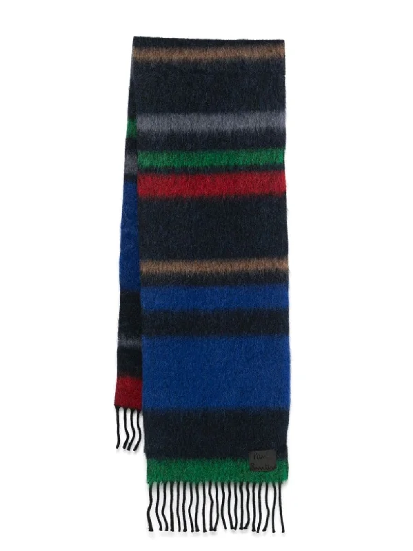 Mens Scarf Home-Paul Smith Men's Scarfs blue