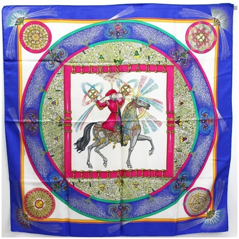 Scarves in cute prints -Hermes  Silk Scarf (Pre-Owned)