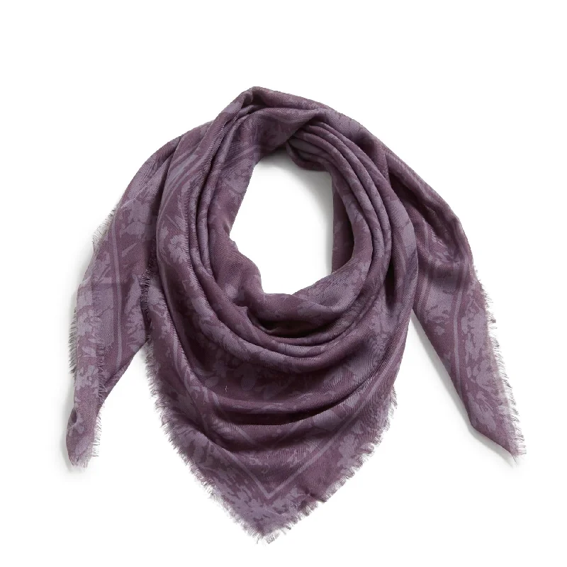 Scarves for holiday gifts -Outlet Square Soft Fringe Scarf