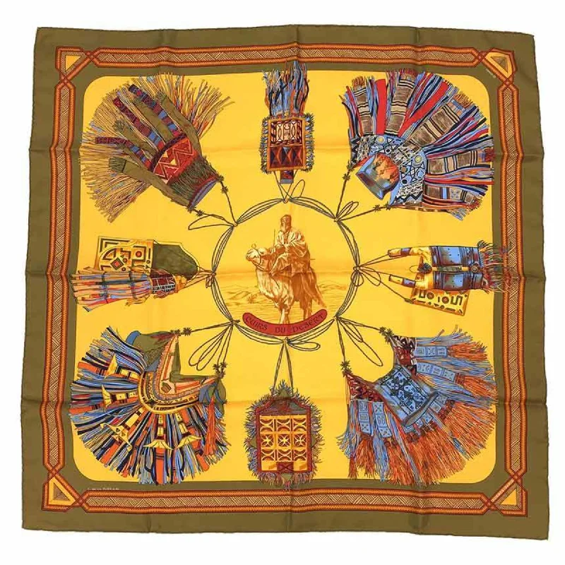 Scarves for party outfits -Hermes  Silk Scarf (Pre-Owned)