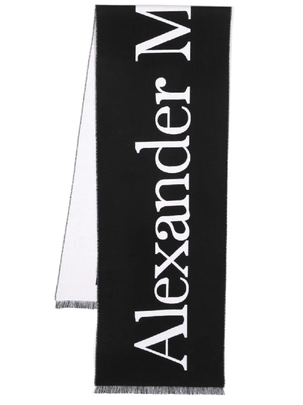 Mens Scarf Camouflage-Alexander Mcqueen Men's Scarfs