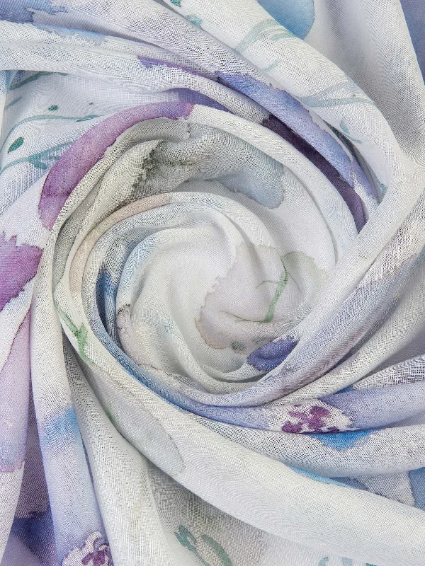 Shawls for outdoor comfort-Printed Viscose Scarf