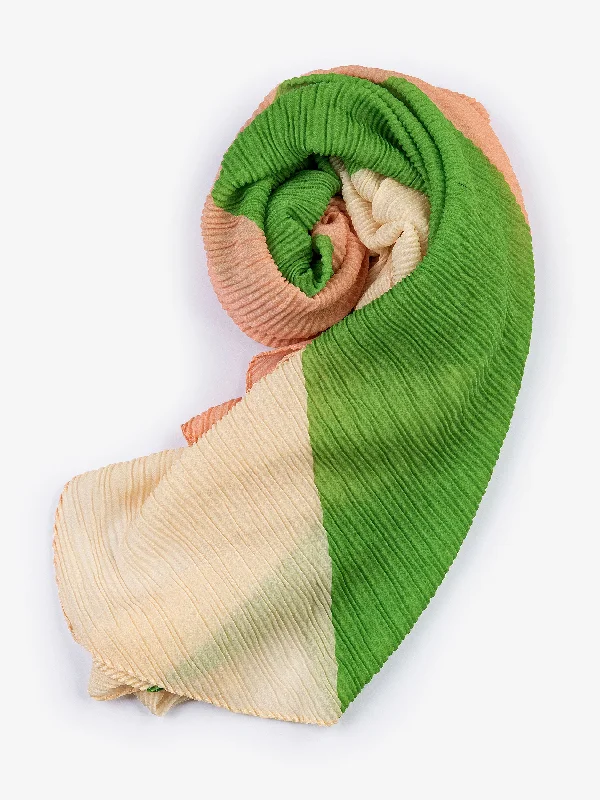 Shawls with elegant drape-Printed Viscose Scarf