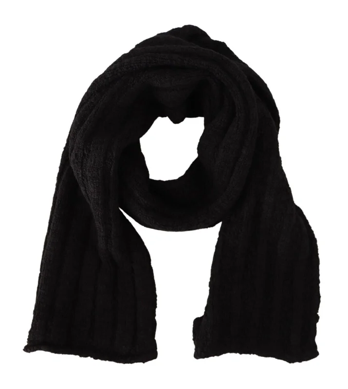 Scarves for road trips -Dolce & Gabbana Elegance Unleashed  Wool Women's Scarf