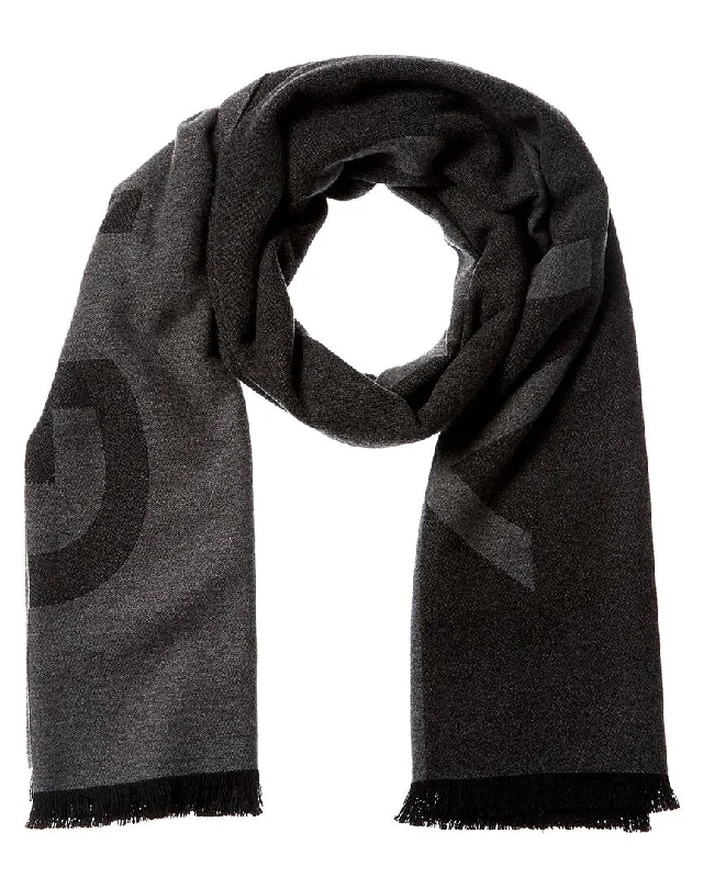 Scarves for relaxed days -Givenchy Oblong Silk & Wool-Blend Scarf