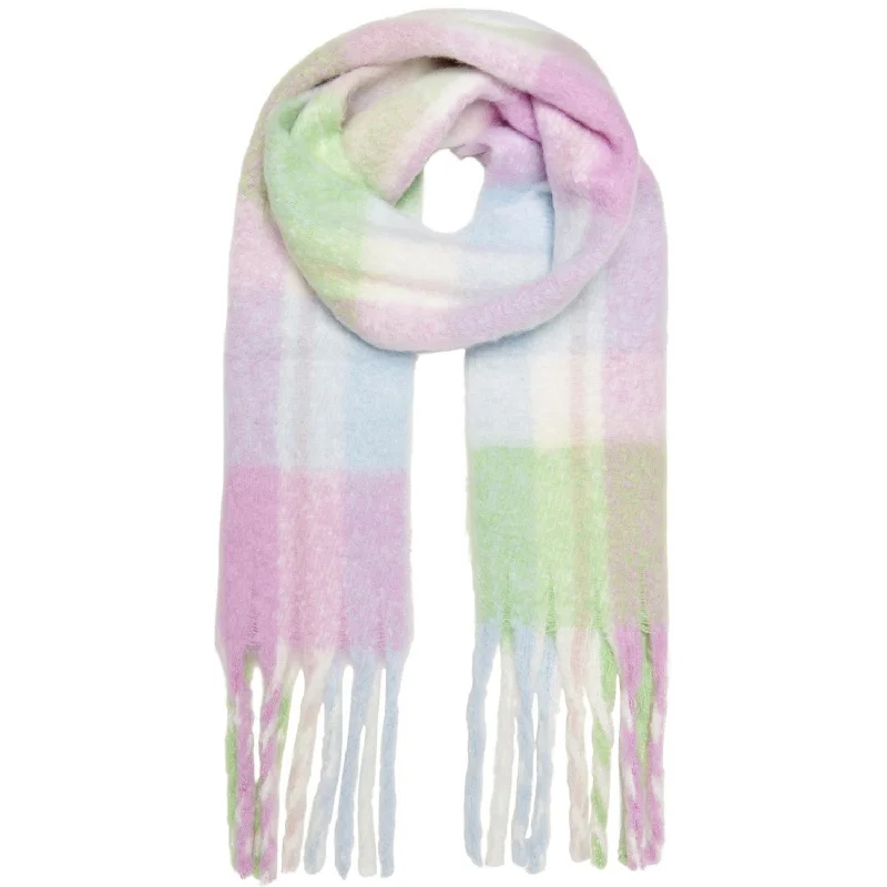 Scarves with bright colors -kids ONLY Absinthe Green Naya Check Scarf