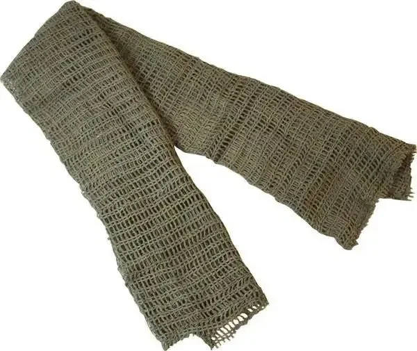 Scarves in earthy tones -Kombat Scrim Net Scarf Face Veil