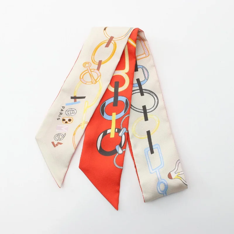 Scarves for festivals -Hermes    Color Silk Scarf (Pre-Owned)