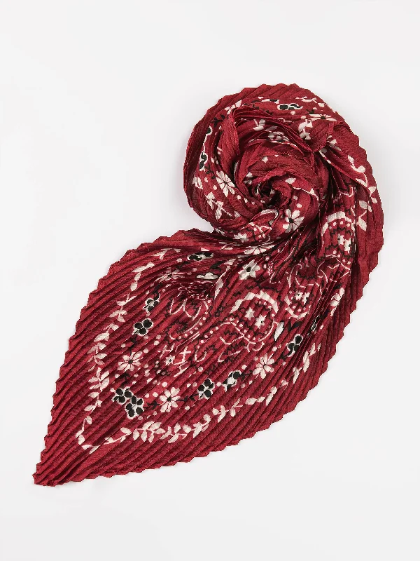 Shawls for chilly days-Crush Neck Scarf