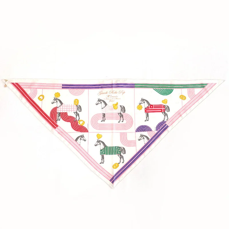 Scarves with colorful tassels -Hermes   Silk Scarf (Pre-Owned)