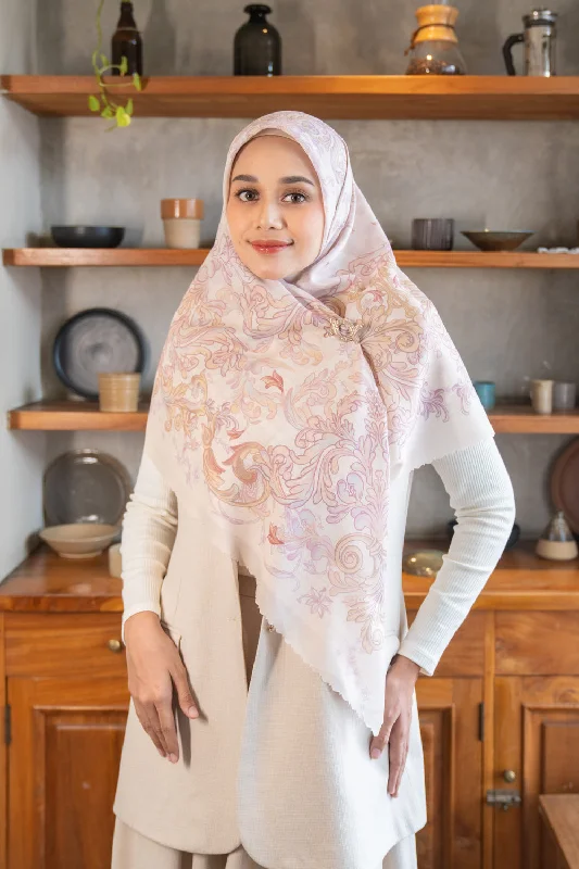 Neck Scarves appealing-Danisha Scarf Syar'i Sunkist Dream