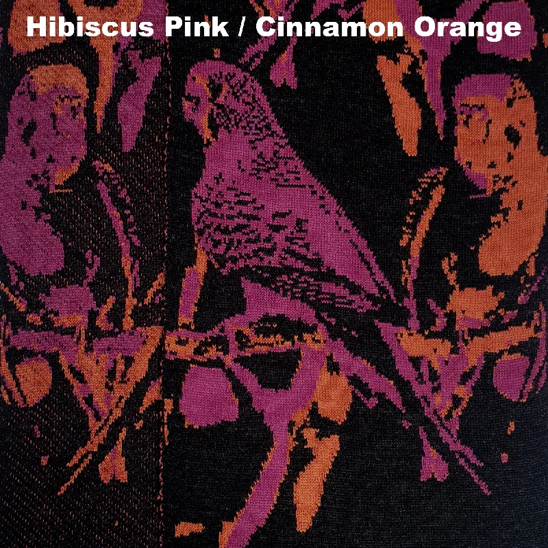 Cinnamon Orange / Hibiscus Pink