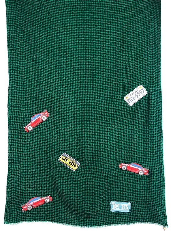 Scarves for evening elegance -Slowdown Scarf In Green