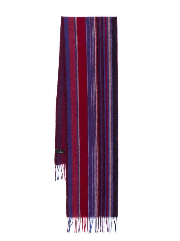 Mens Scarf Logo-Paul Smith Men's Scarfs