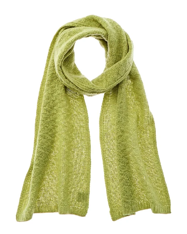 Scarves with lace trim -Portolano Cashmere Scarf