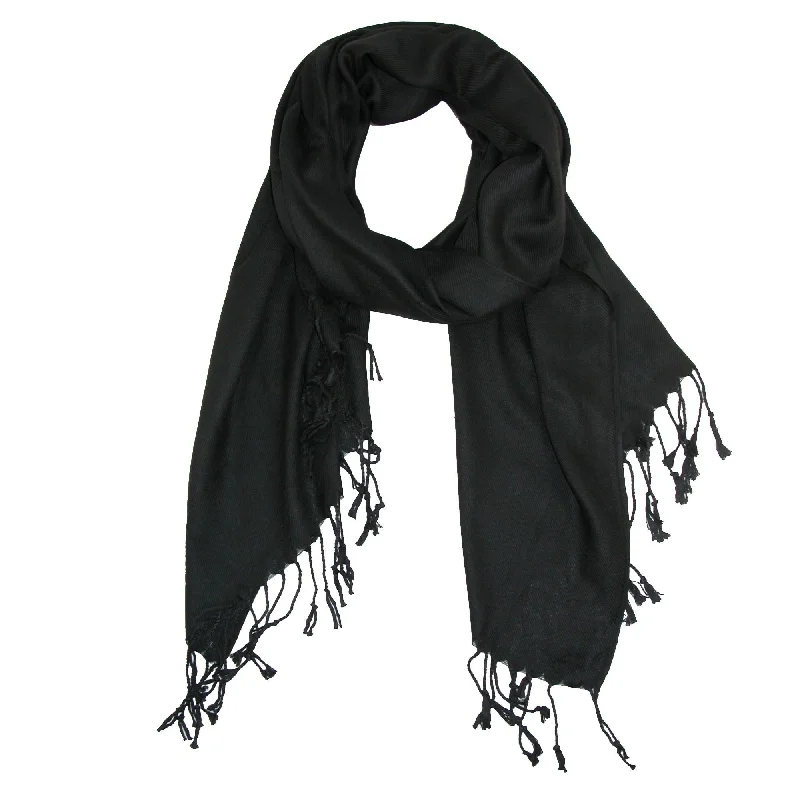 Scarves for rainy days -Women's Classic Pashmina Shawl Wraps