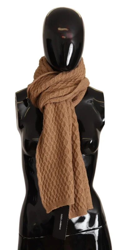 Scarves for mild evenings -Dolce & Gabbana Elegant   Knitted Women's Scarf