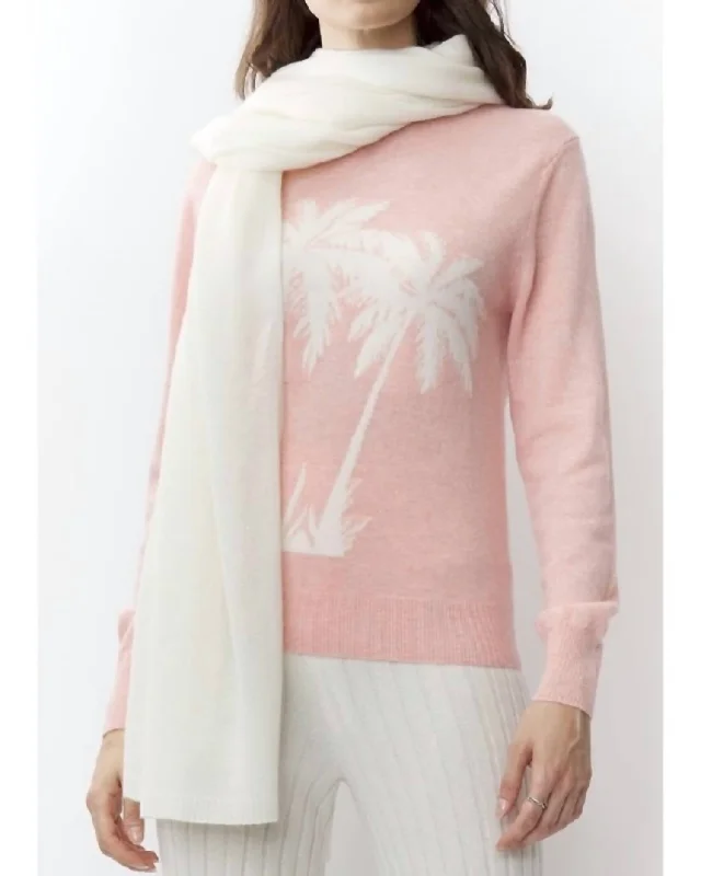 Scarves for travel must-haves -Wrap In Ivory