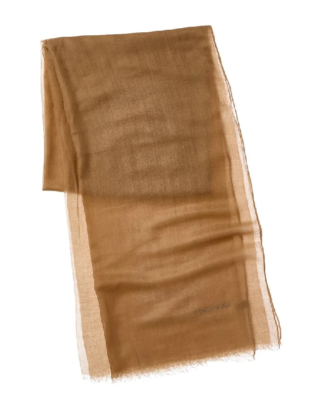 Scarves for festivals -Ferragamo Nuvola Cashmere Scarf