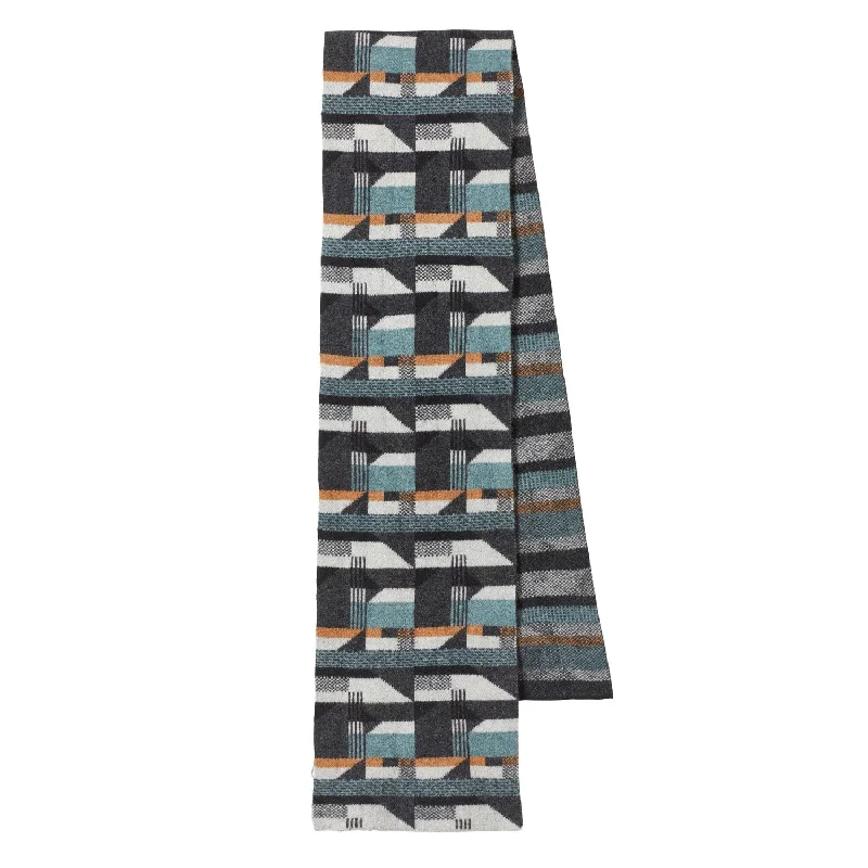 Scarves in eye-catching colors -Ilse Scarf - Black