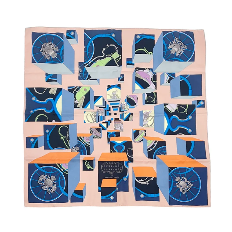 Scarves for minimalist fashion -Hermes  Silk Scarf (Pre-Owned)