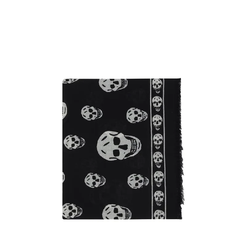 Scarves with abstract designs -Alexander McQueen Women's Scarf