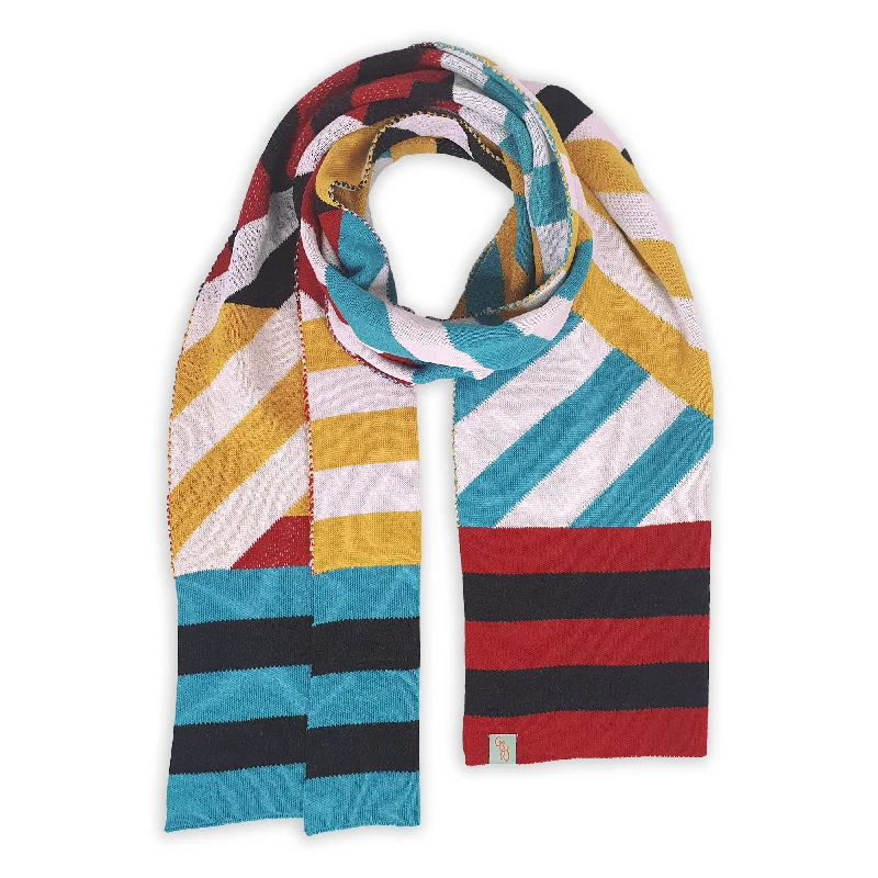 Scarves for evening strolls -SCARVES - HELLO SAILOR - EXTRA FINE MERINO WOOL