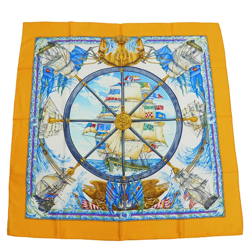 Scarves for slim fashion -Hermes  Silk Scarf (Pre-Owned)