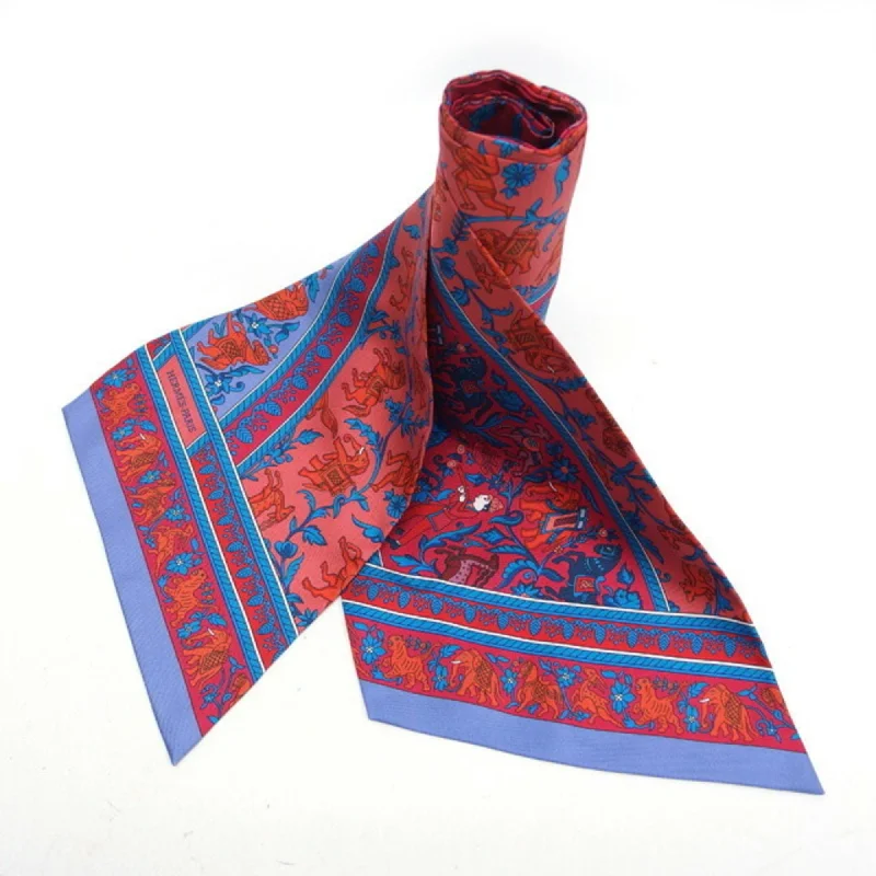 Scarves for outdoor festivals -Hermes  Silk Scarf (Pre-Owned)