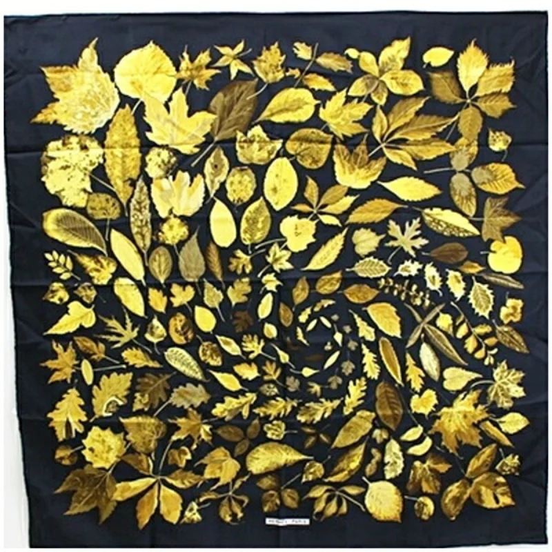 Scarves with seasonal prints -Hermes  Silk Scarf (Pre-Owned)