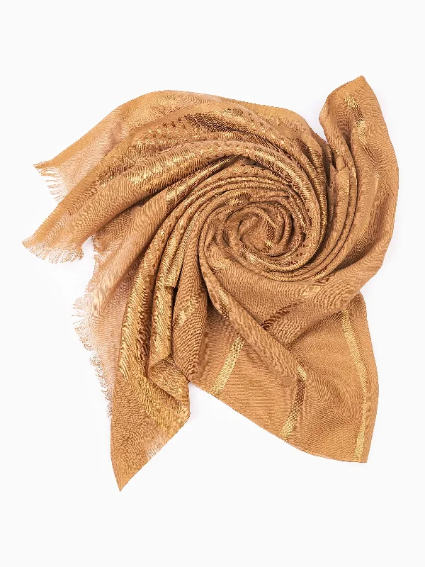 Shawls with silk warmth-Dyed Viscose Scarf