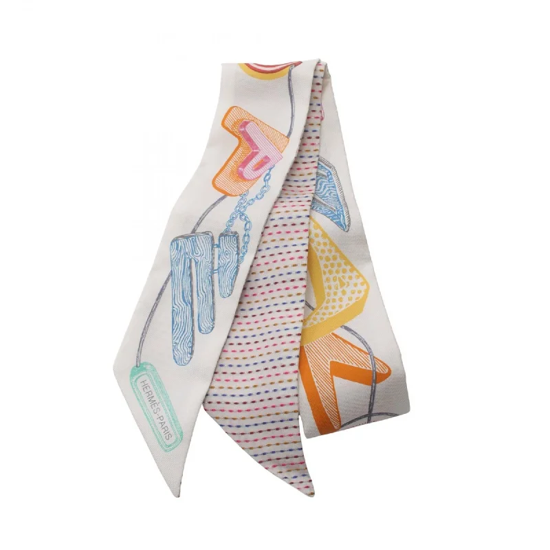 Scarves for cool evenings -Hermes   Silk Scarf (Pre-Owned)